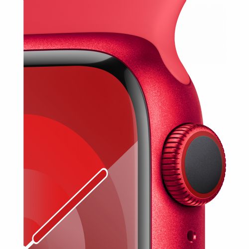 Pametna ura Apple Watch S9 Aluminium Cellular 41mm rdeča (športni pašček rdeč) S/M NOVO