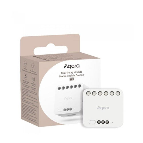 AQARA Dual Relay Module T2 (DCM-K01) - Zigbee 3.0 Dual Relay Module