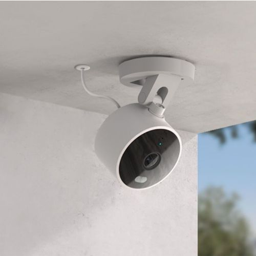 AQARA G100 camera for indoor and outdoor surveillance, 2K, IP65, Wi-Fi, white