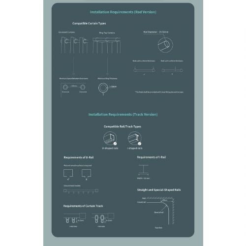 Aqara Curtain Driver E1 Track, Zigbee CM-M01