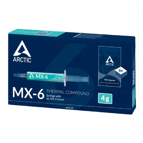 ARCTIC cleaning cloths MX Cleaner + MX-6 4g thermal paste 2lhi5a5fxko