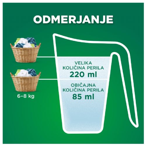 Ariel Mountain Spring Laundry Detergent, 63 washes / 3.46 kg