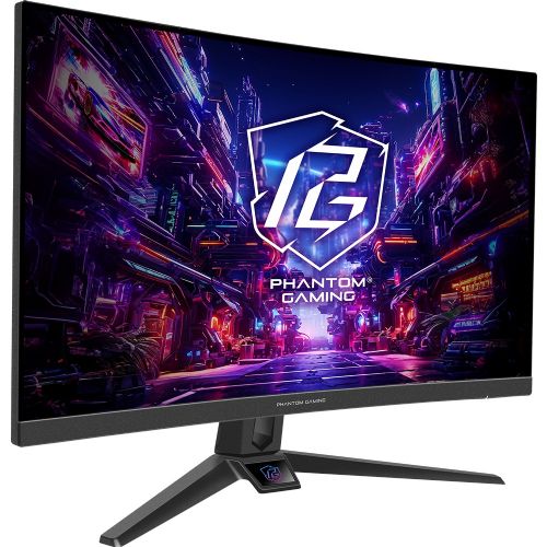 Monitor ASRock PG27FRS1A 68,6 cm (27"), 1920x1080 (FHD), 16:9 HDMI/DP ukrivljen 280Hz FHD
