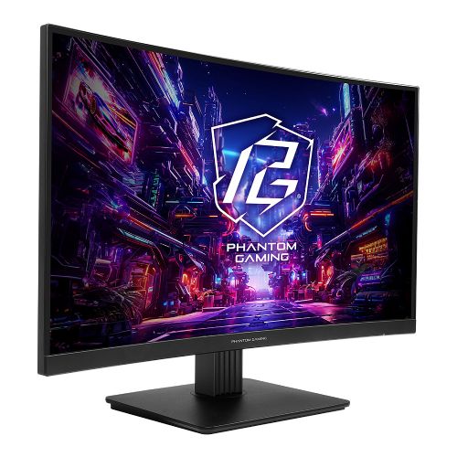 Monitor ASRock PG27QRT1B 68,6 cm (27"), 16:9 HDMI/DP ukrivljen 180Hz QHD