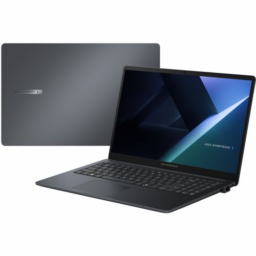 Prenosnik Asus ExpertBook B1 R7-7735U/16GB/SSD 512GB NVMe/39,6 cm (15,6") FHD 300niti/DE/Win11Pro, črna (BM1503CDA-S70591X)