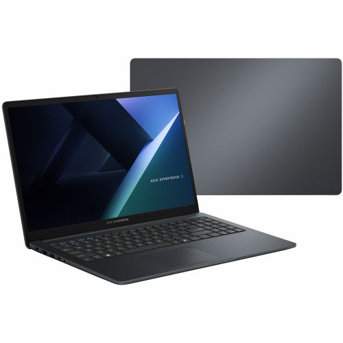 Prenosnik Asus ExpertBook B1 R7-7735U/16GB/SSD 512GB NVMe/39,6 cm (15,6") FHD 300niti/DE/Win11Pro, črna (BM1503CDA-S70591X)