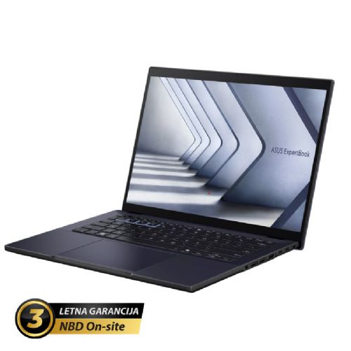 Prenosnik ASUS ExpertBook B3 14" (35,56cm) WQXGA Intel i7 1355U 16GB 1TB Windows 11 Pro RTX2050 (B3404CVF-WB75D0X)
