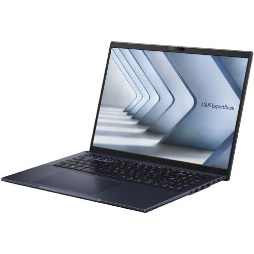 Prenosnik Asus ExpertBook B5, Intel Ultra 7-155U/16 GB/SSD 512 GB NVMe/40,6 cm (16"), FHD+, 400 niti/Win11Pro, moder (B5604CMA-QW0056X)