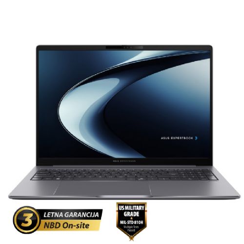 Prenosnik Asus ExpertBook P3 i7-13620H/32GB/SSD 1TB NVMe/39,62 cm (15,6") FHD+ 300niti/Win11Pro, siva (P3605CVA-WB55D0X)