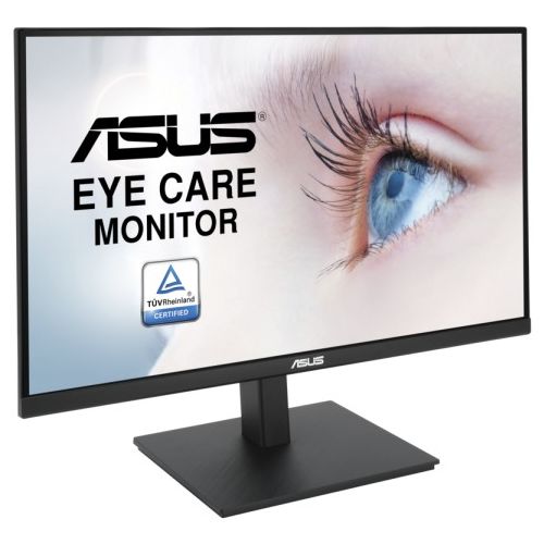 Monitor Asus VA27AQSB, 68,58 cm (27"), 2560x1440 QHD, IPS, 350 cd/m2, 75 Hz, 1 ms, HDMI, DP, črn (90LM06G0-B01170)