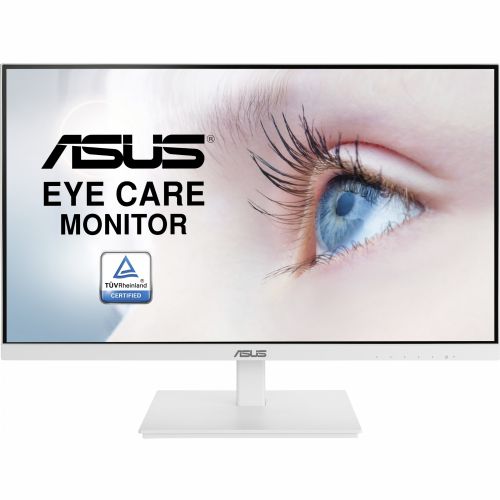 Monitor Asus Eye Care VA27DQSB-W 68,6 cm (27"), 1920 x 1080 FHD, 16:9, IPS, 250cd/m2,5ms, bela