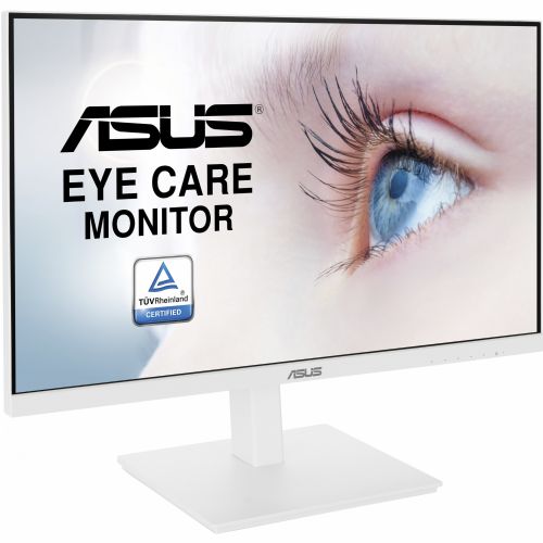 Monitor Asus Eye Care VA27DQSB-W 68,6 cm (27"), 1920 x 1080 FHD, 16:9, IPS, 250cd/m2,5ms, bela
