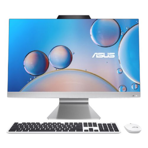AIO računalnik ASUS F3702 27" (68,58cm) FHD Ryzen 5 7520U 16GB 512GB Windows 11 Pro tipkovnica + miška bel (F3702WFAK-WPE009X)