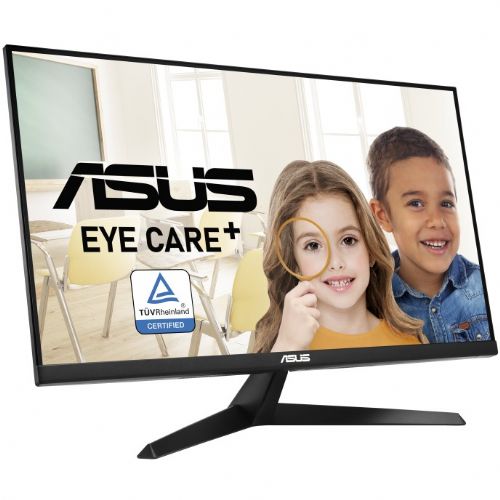 Monitor Asus Eye Care VY279HGE 68,6 cm (27"), 1920 x 1080 FHD, 16:9, IPS, 250cd/m2, 1ms, črna