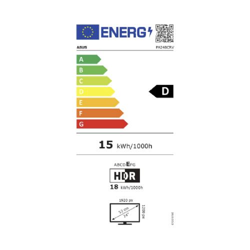 Monitor ASUS ProArt PA248CRV 61,21cm (24,1") WUXGA IPS LED LCD DP/HDMI/USB-C zvočniki