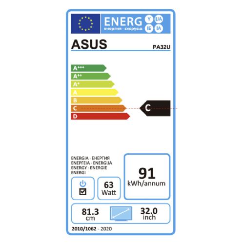 Monitor ASUS ProArt PA32UC-K 81,28cm (32") UHD IPS LED LCD DP/HDMI/USB-C X-rite i1 zvočniki