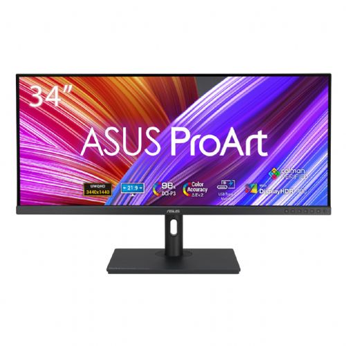 Monitor ASUS ProArt PA348CGV 86,36cm (34"), 3440 x 1440 (WQHD) IPS LED LCD 21:9 DP/HDMI/USB-C zvočniki