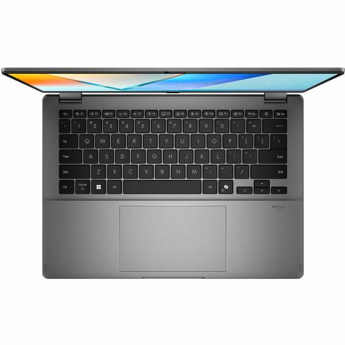 Prenosnik Asus VivoBook 14 Flip, Intel Ultra 7-256V/16 GB/SSD 1 TB NVMe/35,6 cm (14"), FHD+, OLED/DE/Win11Home, siv (TP3407SA-QL010W)