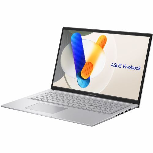 Prenosni računalnik Asus VivoBook 17 X1704VA-AU808W, 17,3" FHD IPS, Intel Core i5-120U, 16GB RAM, 512GB SSD, DE, Windows 11 Home, srebrna