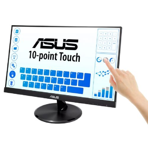 Monitor Asus VT229H, 54,6 cm (21,5"), 1920x1080 FHD, IPS, 5ms, TOUCH, HDMI, VGA, črn (90LM0490-B02170)