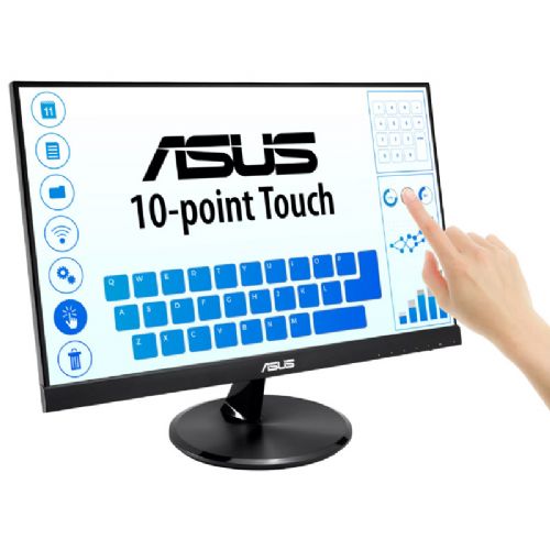 Monitor Asus VT229H, 54,6 cm (21,5"), 1920x1080 FHD, IPS, 5ms, TOUCH, HDMI, VGA, črn (90LM0490-B02170)