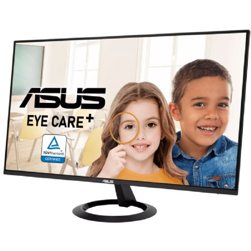 Monitor Asus VZ24EHF, 60,96 cm (24"),1920x1080 FHD, 250cd/m2, 16:9, IPS, 100Hz, 1ms, HDMI, črna (90LM07C0-B01470)