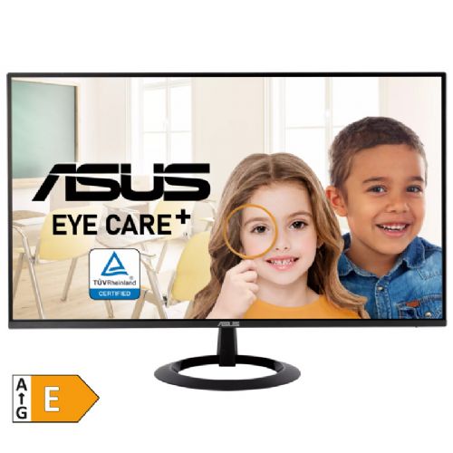 Monitor Asus VZ24EHF, 60,96 cm (24"),1920x1080 FHD, 250cd/m2, 16:9, IPS, 100Hz, 1ms, HDMI, črna (90LM07C0-B01470)