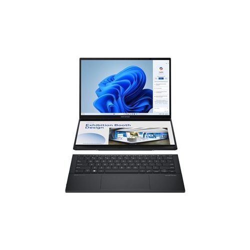 Prenosnik Asus Zenbook Duo UX8406CA-PZ005W Intel Ultra 9-285H/32GB/SSD 2TB NVMe/35,56 cm (14") OLED WQXGA+/Intel Arc/Win11Home, Gray