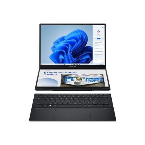 Prenosnik Asus Zenbook Duo UX8406CA-PZ005W Intel Ultra 9-285H/32GB/SSD 2TB NVMe/35,56 cm (14") OLED WQXGA+/Intel Arc/Win11Home, Gray