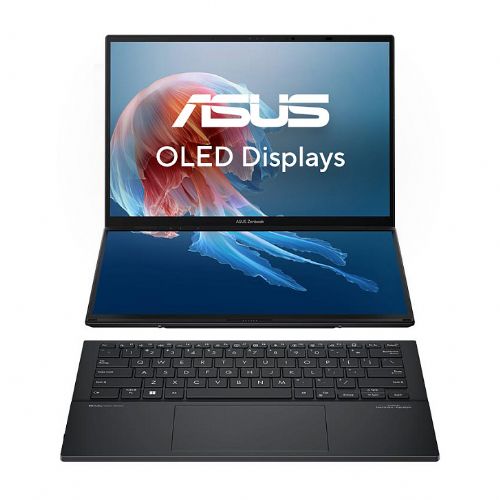 Prenosni računalnik Asus Zenbook Duo UX8406CA-PZ195X Intel Core Ultra 9, 32GB RAM, 2TB SSD, 14" WQXGA+ OLED Touch,DE, Windows 11 Pro