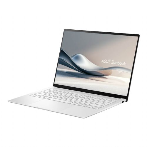 Prenosnik Asus Zenbook S 14 OLED UX5406SA-PZ259W Intel Ultra 7-258V/32GB/SSD 1TB NVMe/35,5 cm (14,0'') 3K OLED 500niti/Intel Arc/Win11Home, bela (90NB14F4-M00PE0)
