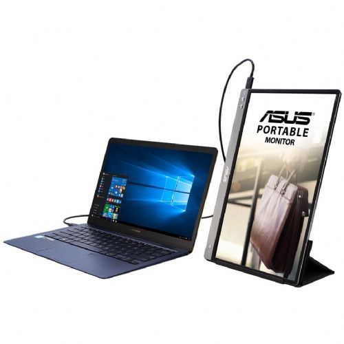 Prenosi monitor Asus ZenScreen MB14AC 35,6cm (14"), 1920 x 1080 FHD, 16:9, IPS, 250cd/m2, 5ms, črna