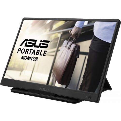 Prenosi monitor Asus ZenScreen MB165B 39,6cm (15,6"), 1366 x 768 WXGA, 16:9, TN, 220cd/m2, 10ms, črna