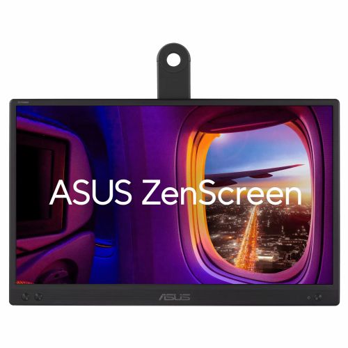 Prenosni monitor Asus ZenScreen MB166CR 39,6 cm (15,6"), 1920 x 1080 FHD, 16:9, IPS, 250cd/m2, 5ms, črna