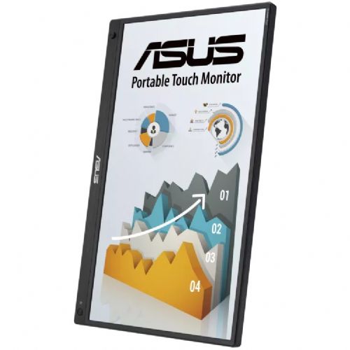 Prenosni monitor Asus ZenScreen MB16AMTR 39,6 cm (15,6"), 1920 x 1080 FHD, 16:9, IPS, 250cd/m2, 5ms, črna