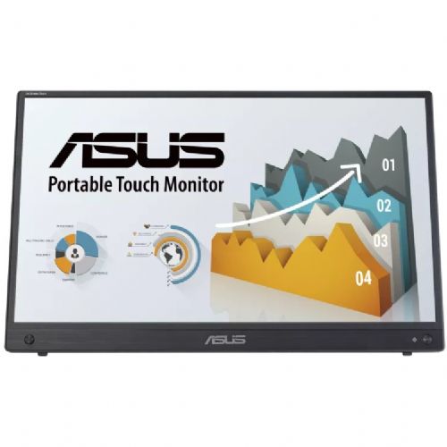 Prenosni monitor Asus ZenScreen MB16AMTR 39,6 cm (15,6"), 1920 x 1080 FHD, 16:9, IPS, 250cd/m2, 5ms, črna