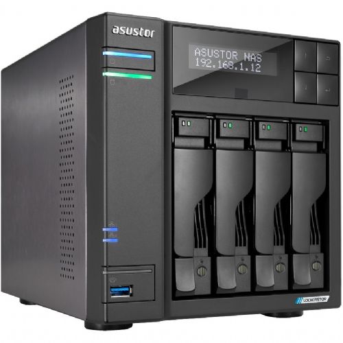 NAS sistem ASUSTOR Lockerstor NAS AS6704T 4-Bay