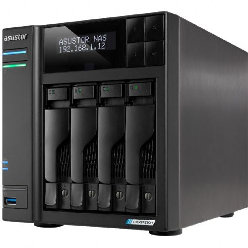 NAS sistem ASUSTOR Lockerstor NAS AS6704T 4-Bay