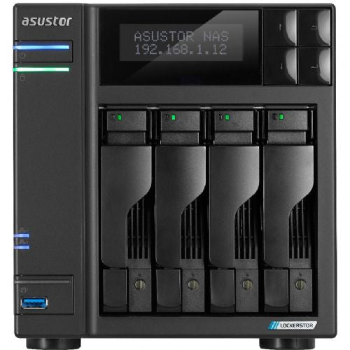 NAS sistem ASUSTOR Lockerstor NAS AS6704T 4-Bay