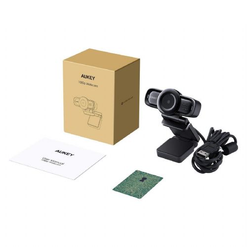 Spletna kamera Aukey PC-LM3 Stream Series Autofocus Full HD, 1/3''-CMOS senzorjem črna