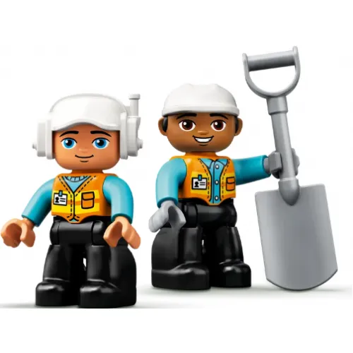 Kocke Lego Duplo®: Tovornjak in bager na gosenicah (10931)