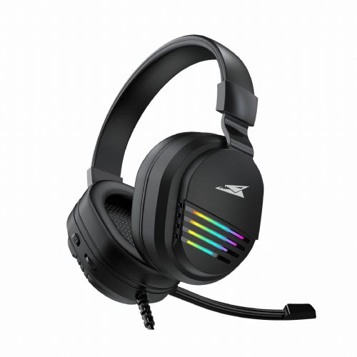 BARACUDA headphones+microphone black gaming BGH-011 PEARL