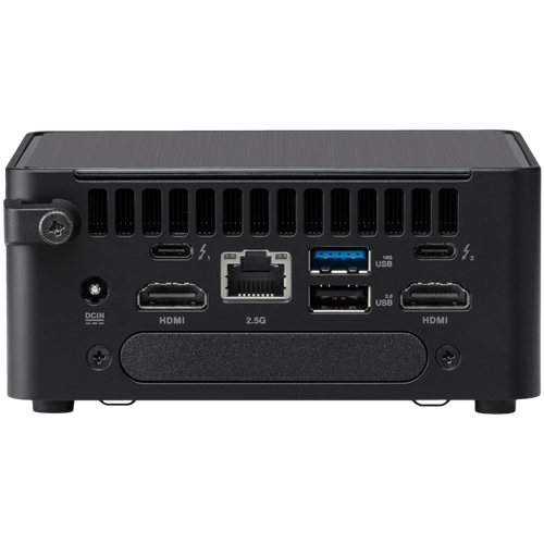 Barebone ASUS NUC 14 Pro Tall Kit RNUC14RVHU700002I Ultra 7 155H/Brez OS, črna