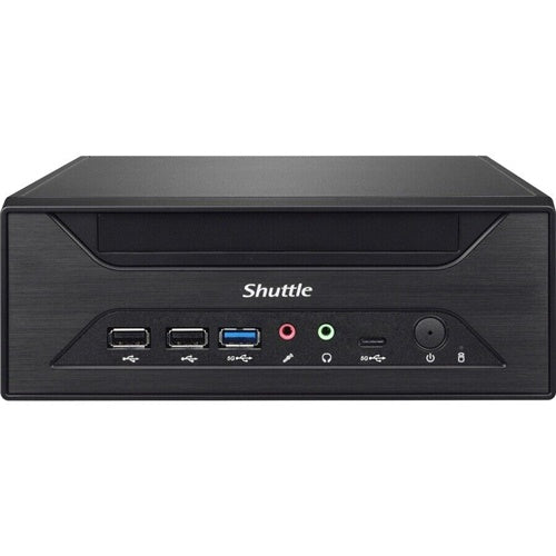 Mini računalnik Shuttle XPC Slim XH610, brez OS, črna