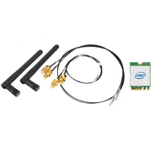 Barebone WLAN-Kit M.2 INTEL IEEE 802.11ax+BT Universal WLAN-AX/BT KIT. M.2-kartica brez nosilca