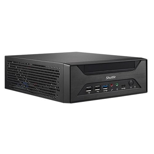 Barebone XPC slim XH610 LGA1200 2xSODIMM DDR4 2xM.2 3xSATA 1xHDMI 1xDP 1xVGA Črna