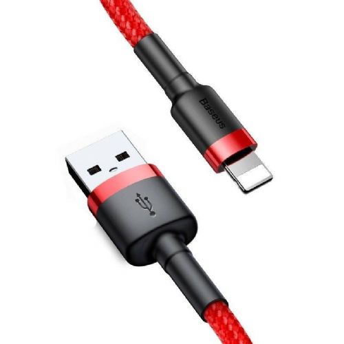 Baseus Cafule USB Lightning cable 2.4A 0.5m (red)