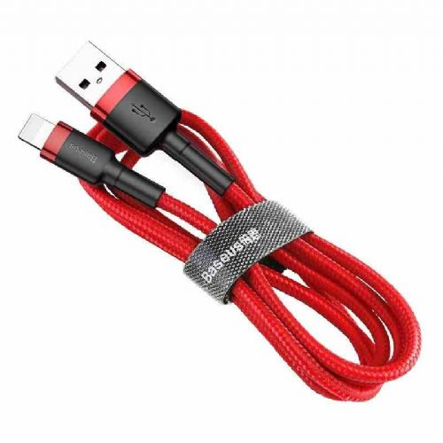 Baseus Cafule USB Lightning cable 2.4A 0.5m (red)