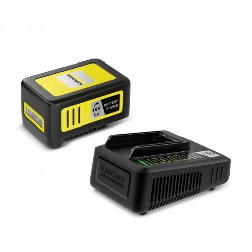 Battery for cordless tools Kärcher Battery Power 18/50 18V 5Ah with power supply black/yellow