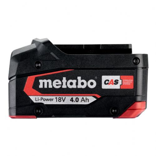 Battery for Metabo cordless tools LiPOWER 18V 4.0Ah lithium-ion, CAS system